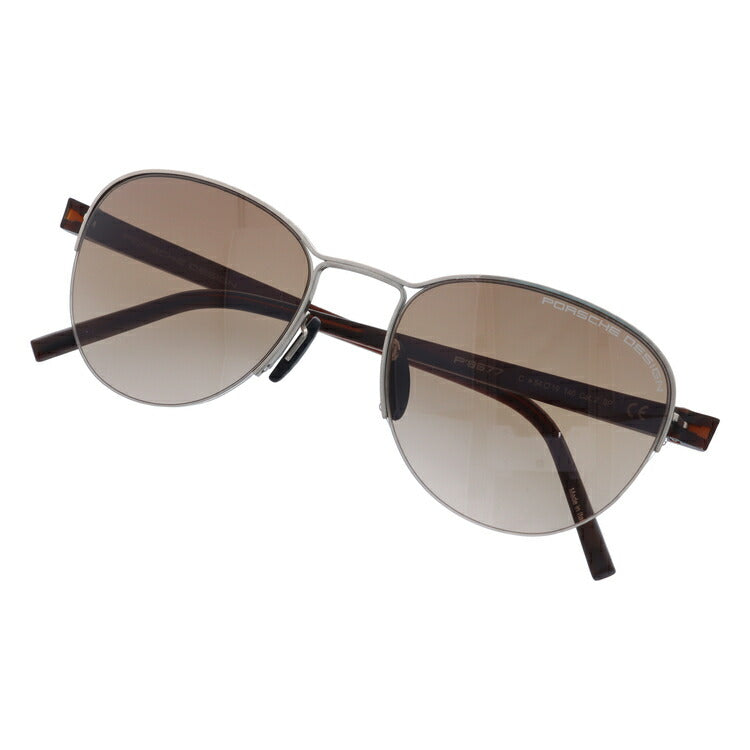【国内正規品】ポルシェデザイン サングラス PORSCHE DESIGN P8677-C 54サイズ ボストン ユニセックス メンズ レディース ラッピング無料