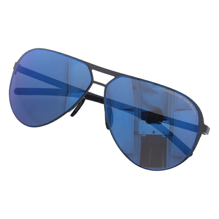 【国内正規品】ポルシェデザイン サングラス ミラーレンズ PORSCHE DESIGN P8670-D 64サイズ ティアドロップ ユニセックス メンズ レディース ラッピング無料