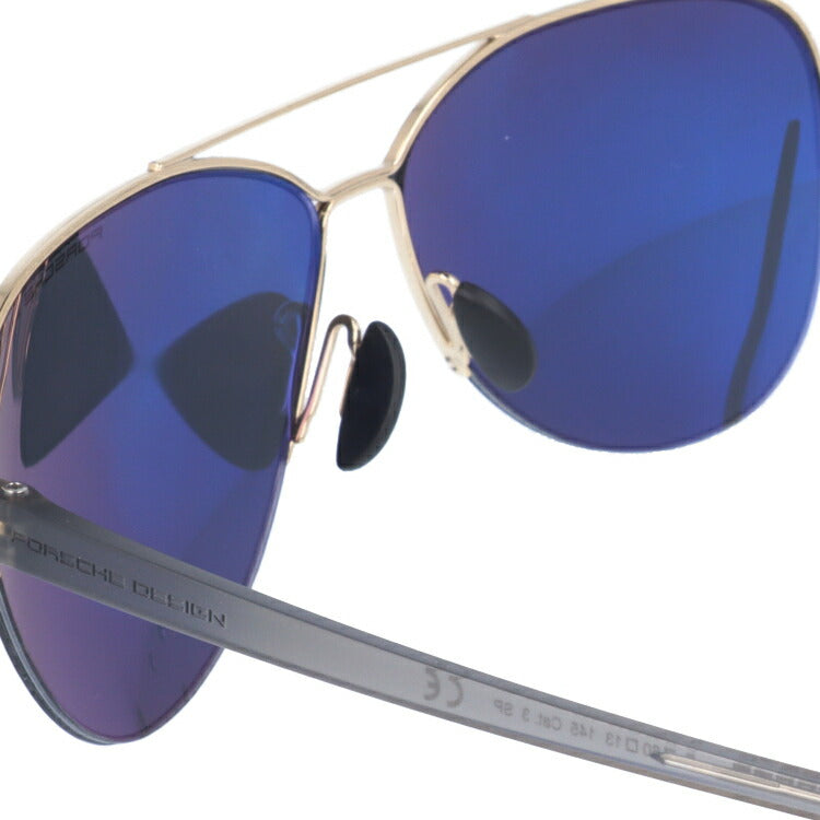 【国内正規品】ポルシェデザイン サングラス ミラーレンズ PORSCHE DESIGN P8676 D 60サイズ ティアドロップ ユニセックス メンズ レディース ラッピング無料