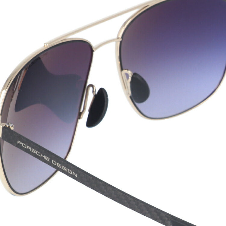 【国内正規品】ポルシェデザイン サングラス ミラーレンズ PORSCHE DESIGN P8909 B 60サイズ ウェリントン ユニセックス メンズ レディース カーボン ラッピング無料