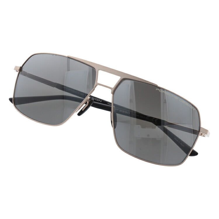 【国内正規品】ポルシェデザイン サングラス PORSCHE DESIGN P8930 C 63サイズ スクエア(ダブルブリッジ) ユニセックス メンズ レディース 日本製