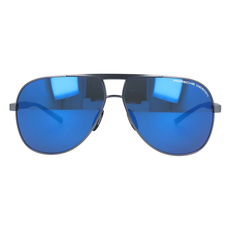 【国内正規品】ポルシェデザイン サングラス ミラーレンズ PORSCHE DESIGN P8657 B 62サイズ ティアドロップ(ダブルブリッジ) ユニセックス メンズ レディース