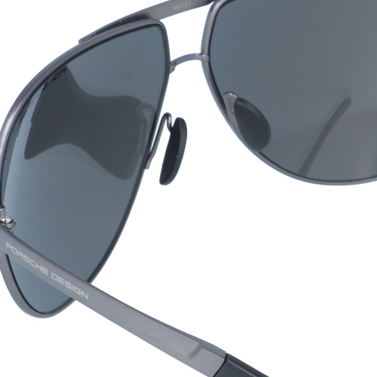 【国内正規品】ポルシェデザイン サングラス ミラーレンズ PORSCHE DESIGN P8657 B 62サイズ ティアドロップ(ダブルブリッジ) ユニセックス メンズ レディース