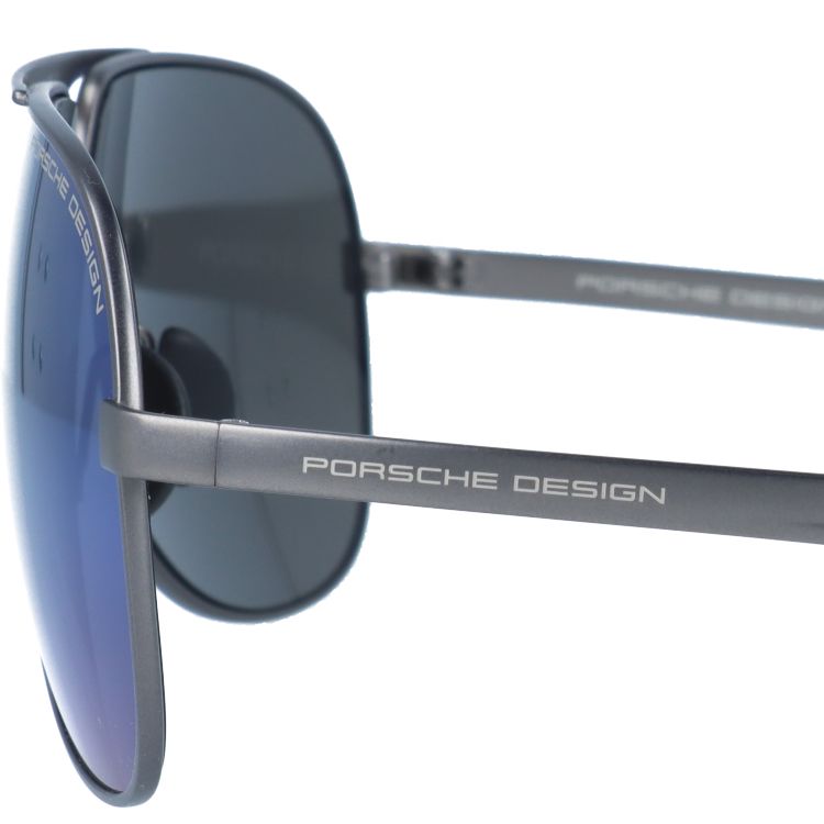 【国内正規品】ポルシェデザイン サングラス ミラーレンズ PORSCHE DESIGN P8657 B 62サイズ ティアドロップ(ダブルブリッジ) ユニセックス メンズ レディース