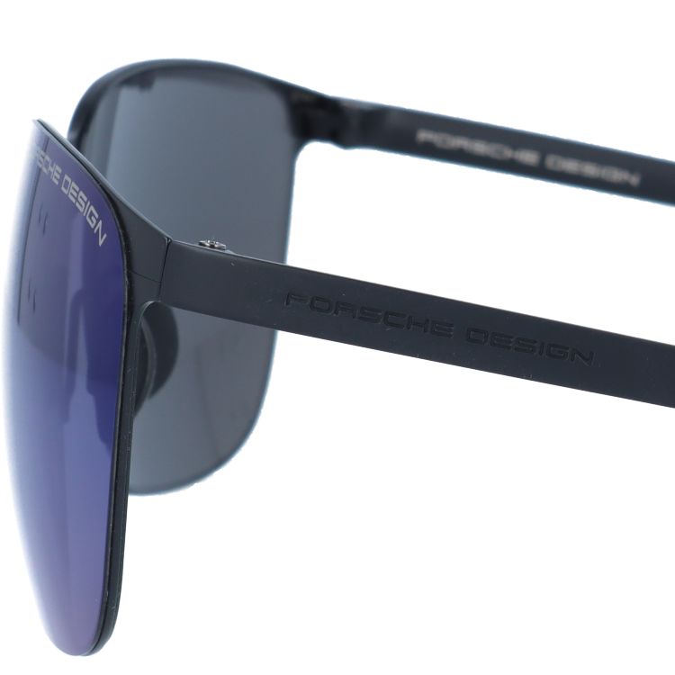 【国内正規品】ポルシェデザイン サングラス ミラーレンズ PORSCHE DESIGN P8659 A 60サイズ スクエア ユニセックス メンズ レディース