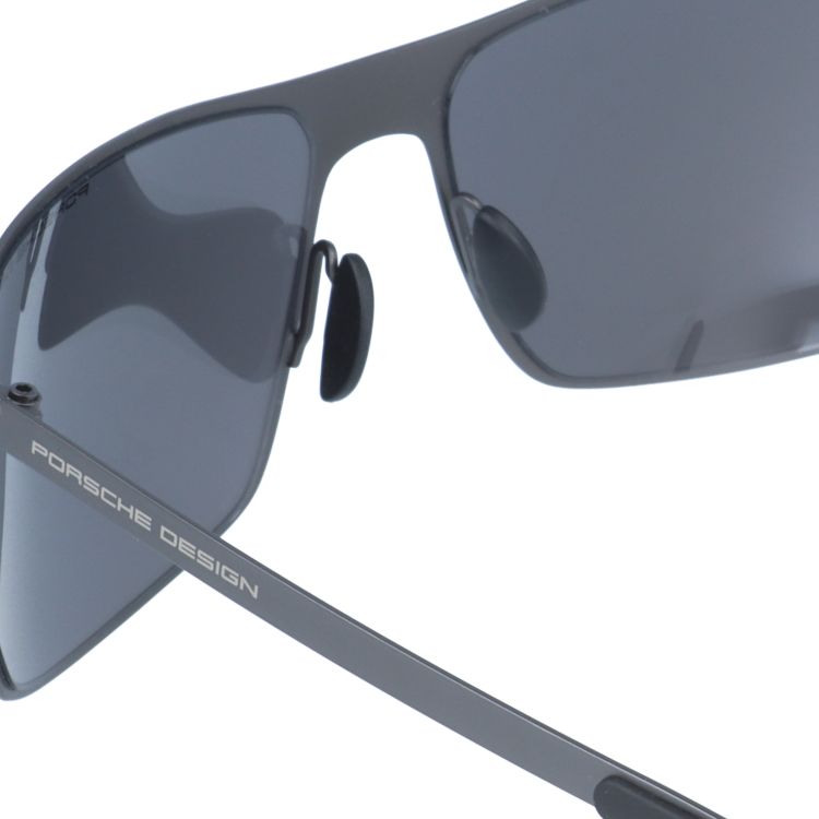 【国内正規品】ポルシェデザイン サングラス ミラーレンズ PORSCHE DESIGN P8667 C 64サイズ スクエア ユニセックス メンズ レディース