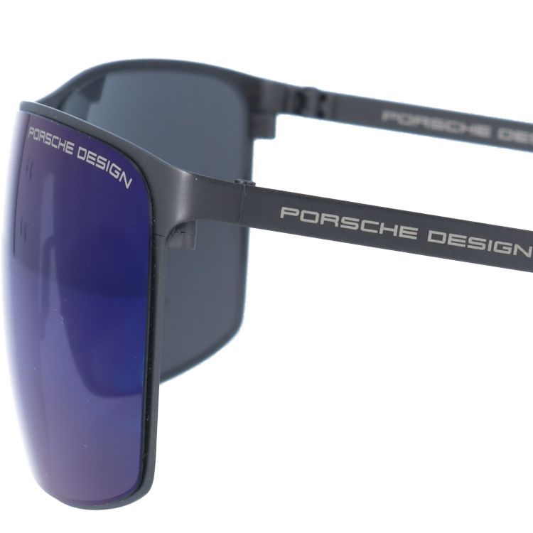【国内正規品】ポルシェデザイン サングラス ミラーレンズ PORSCHE DESIGN P8667 C 64サイズ スクエア ユニセックス メンズ レディース