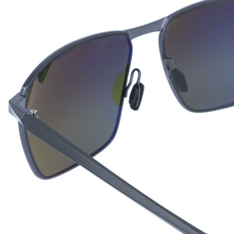 【国内正規品】ポルシェデザイン サングラス 偏光サングラス ミラーレンズ PORSCHE DESIGN P8948 B 61サイズ スクエア型 ユニセックス メンズ レディース イタリア製