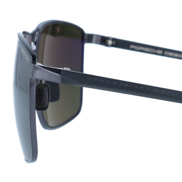 【国内正規品】ポルシェデザイン サングラス 偏光サングラス ミラーレンズ PORSCHE DESIGN P8948 B 61サイズ スクエア型 ユニセックス メンズ レディース イタリア製