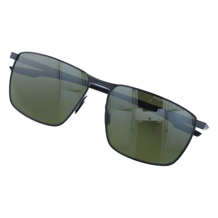 【国内正規品】ポルシェデザイン サングラス 偏光サングラス ミラーレンズ PORSCHE DESIGN P8948 B 61サイズ スクエア型 ユニセックス メンズ レディース イタリア製