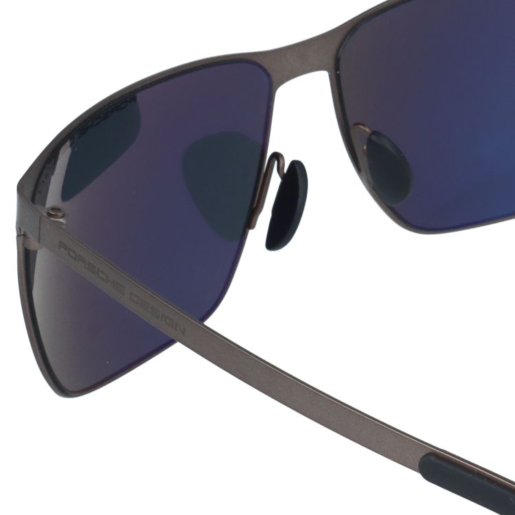 【国内正規品】ポルシェデザイン サングラス PORSCHE DESIGN P8669 B 61サイズ スクエア型 ユニセックス メンズ レディース