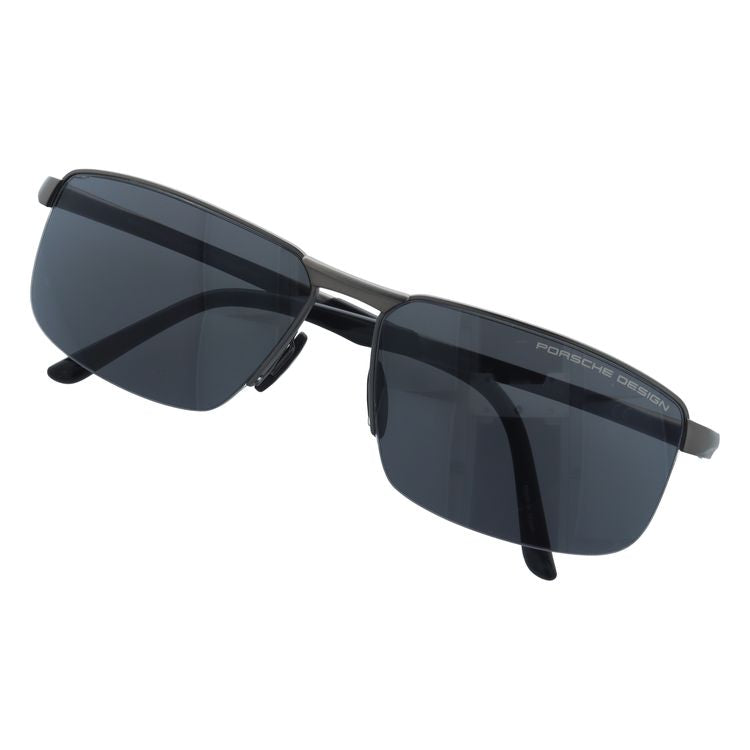 【国内正規品】ポルシェデザイン サングラス PORSCHE DESIGN P8917 C 63サイズ スクエア型 ユニセックス メンズ レディース