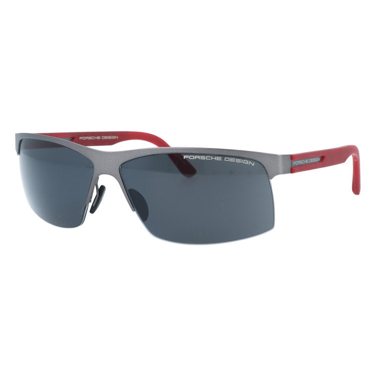 【訳あり】ポルシェデザイン サングラス PORSCHE DESIGN P8561 A V599 66サイズ スクエア型 アウトレット品 ユニセックス メンズ レディース