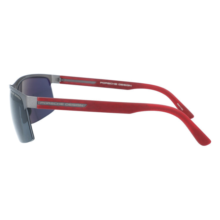 【訳あり】ポルシェデザイン サングラス PORSCHE DESIGN P8561 A V599 66サイズ スクエア型 アウトレット品 ユニセックス メンズ レディース