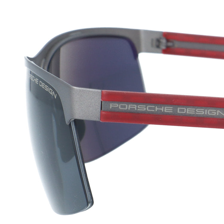 【訳あり】ポルシェデザイン サングラス PORSCHE DESIGN P8561 A V599 66サイズ スクエア型 アウトレット品 ユニセックス メンズ レディース