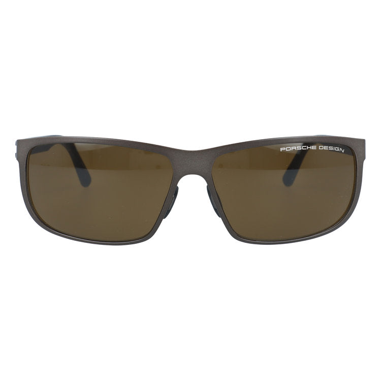 【訳あり】ポルシェデザイン サングラス PORSCHE DESIGN P8583 D V433 64サイズ スクエア型 アウトレット品 ユニセックス メンズ レディース