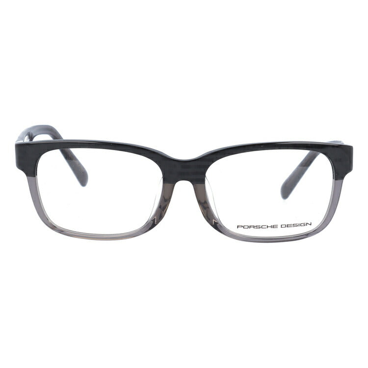 【国内正規品】メガネ 度付き 度なし 伊達メガネ 眼鏡 PORSCHE DESIGN ポルシェデザイン P8707-A-5416-140-0000-E92 54 ユニセックス メンズ レディース ウェリントン型 UVカット 紫外線 ラッピング無料
