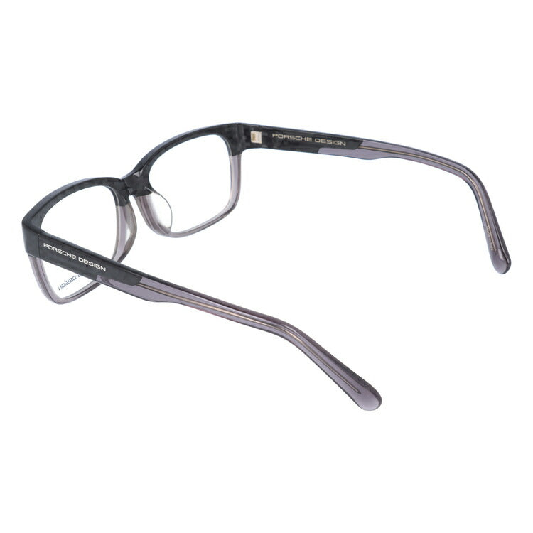 【国内正規品】メガネ 度付き 度なし 伊達メガネ 眼鏡 PORSCHE DESIGN ポルシェデザイン P8707-A-5416-140-0000-E92 54 ユニセックス メンズ レディース ウェリントン型 UVカット 紫外線 ラッピング無料