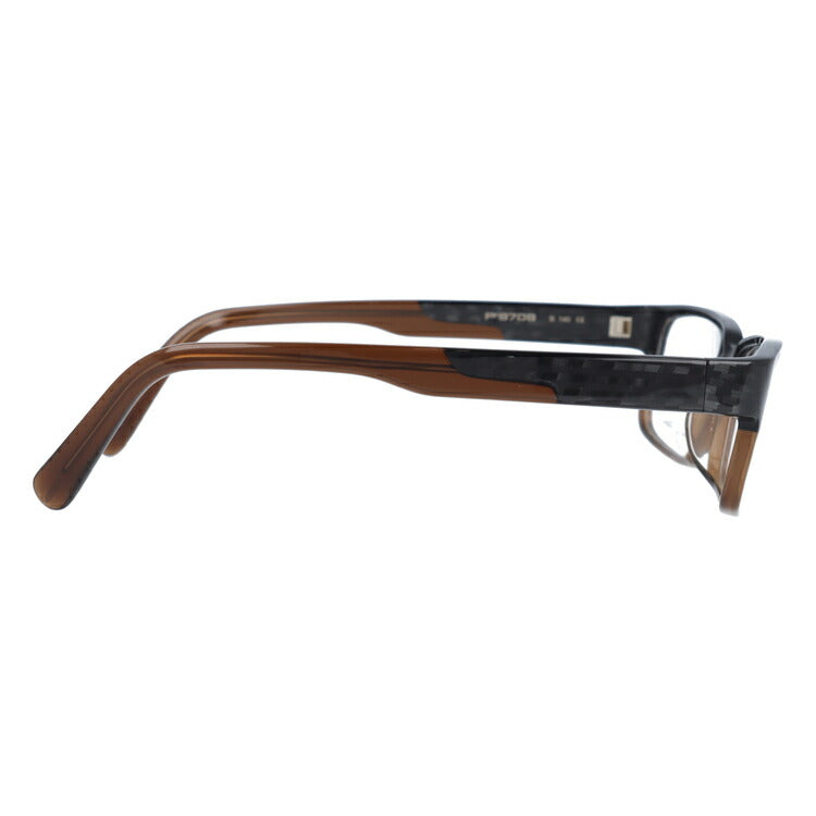 【国内正規品】メガネ 度付き 度なし 伊達メガネ 眼鏡 PORSCHE DESIGN ポルシェデザイン P8708-B-5515-140-0000-E92 55 ユニセックス メンズ レディース スクエア型 UVカット 紫外線 ラッピング無料