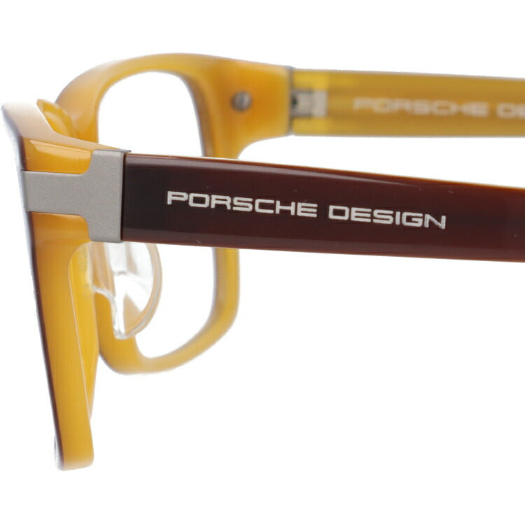 【国内正規品】ポルシェデザイン PORSCHE DESIGN メガネ フレーム 眼鏡 度付き 度なし 伊達 アジアンフィット P8249-C 54サイズ スクエア型 UVカット 紫外線 ラッピング無料