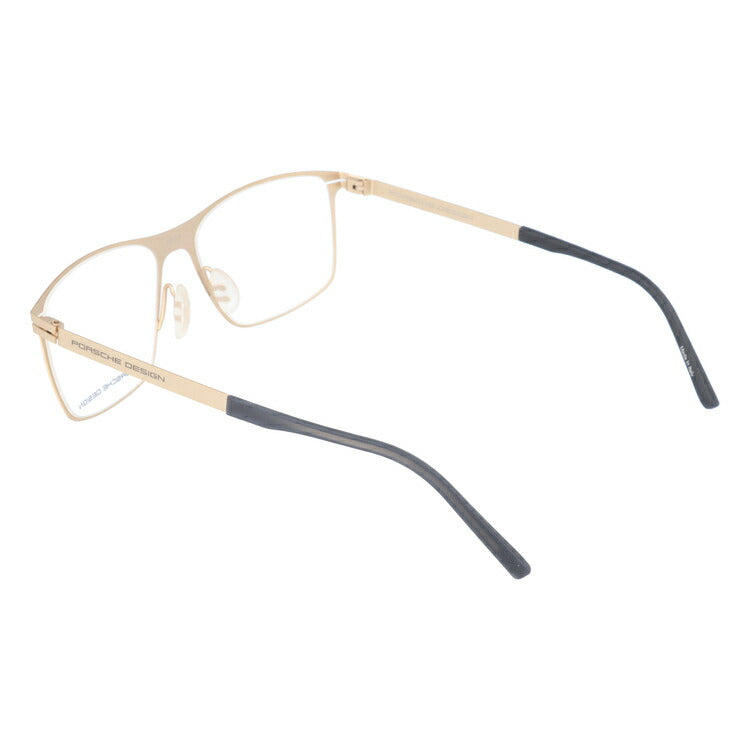 【国内正規品】ポルシェデザイン PORSCHE DESIGN メガネ フレーム 眼鏡 度付き 度なし 伊達 P8256-B 55サイズ スクエア型 UVカット 紫外線 ラッピング無料