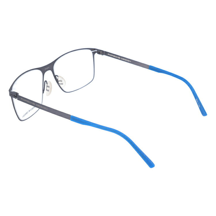 【国内正規品】ポルシェデザイン PORSCHE DESIGN メガネ フレーム 眼鏡 度付き 度なし 伊達 P8256-D 57サイズ スクエア型 UVカット 紫外線 ラッピング無料