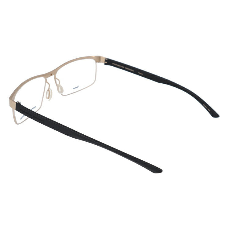 【国内正規品】ポルシェデザイン PORSCHE DESIGN メガネ フレーム 眼鏡 度付き 度なし 伊達 P8288-B 58サイズ スクエア型 UVカット 紫外線 ラッピング無料