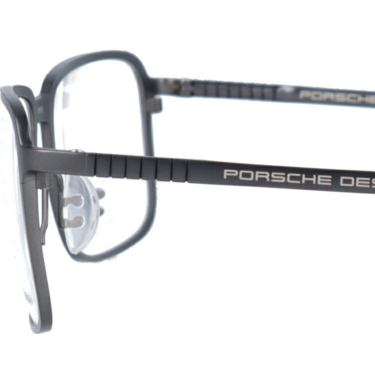 【国内正規品】ポルシェデザイン PORSCHE DESIGN メガネ フレーム 眼鏡 度付き 度なし 伊達 P8293-D 55サイズ スクエア型 UVカット 紫外線 ラッピング無料