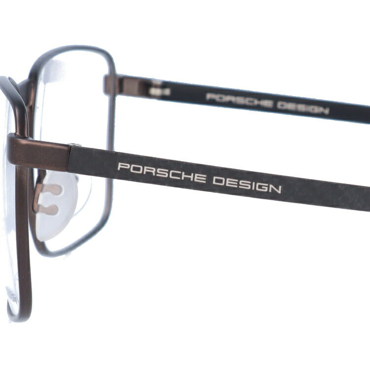 【国内正規品】ポルシェデザイン メガネフレーム 伊達メガネ PORSCHE DESIGN P8325 D 56サイズ スクエア ユニセックス メンズ レディース イタリア製 ラッピング無料