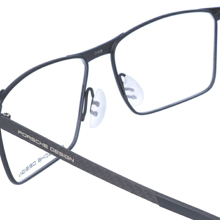 【国内正規品】ポルシェデザイン メガネフレーム 伊達メガネ PORSCHE DESIGN P8326 A 55サイズ スクエア ユニセックス メンズ レディース イタリア製 ラッピング無料