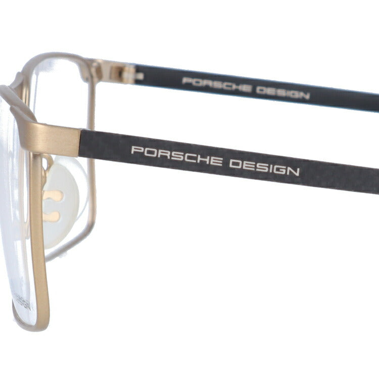 【国内正規品】ポルシェデザイン メガネフレーム 伊達メガネ PORSCHE DESIGN P8326 C 55サイズ スクエア ユニセックス メンズ レディース イタリア製 ラッピング無料