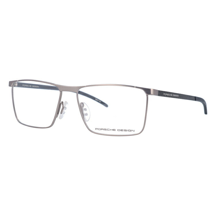 【国内正規品】ポルシェデザイン メガネフレーム 伊達メガネ PORSCHE DESIGN P8326 D 55サイズ スクエア ユニセックス メンズ レディース イタリア製 ラッピング無料