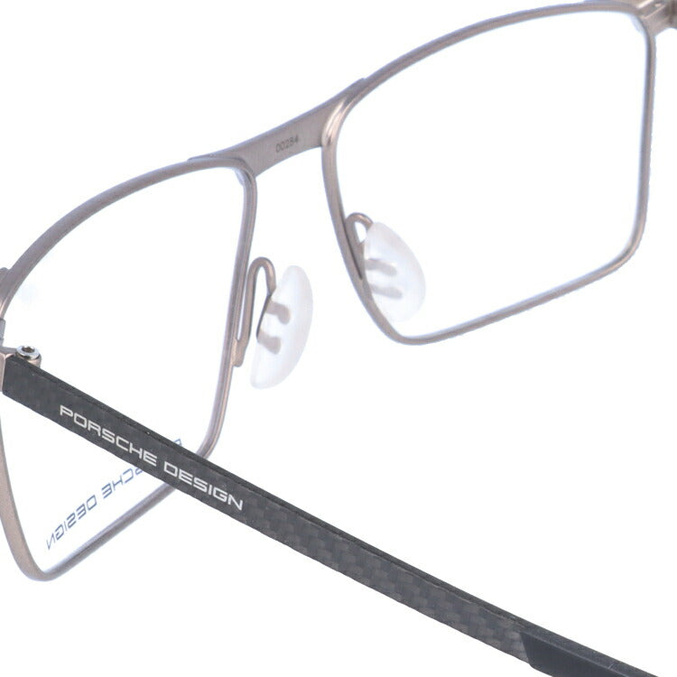 【国内正規品】ポルシェデザイン メガネフレーム 伊達メガネ PORSCHE DESIGN P8326 D 55サイズ スクエア ユニセックス メンズ レディース イタリア製 ラッピング無料