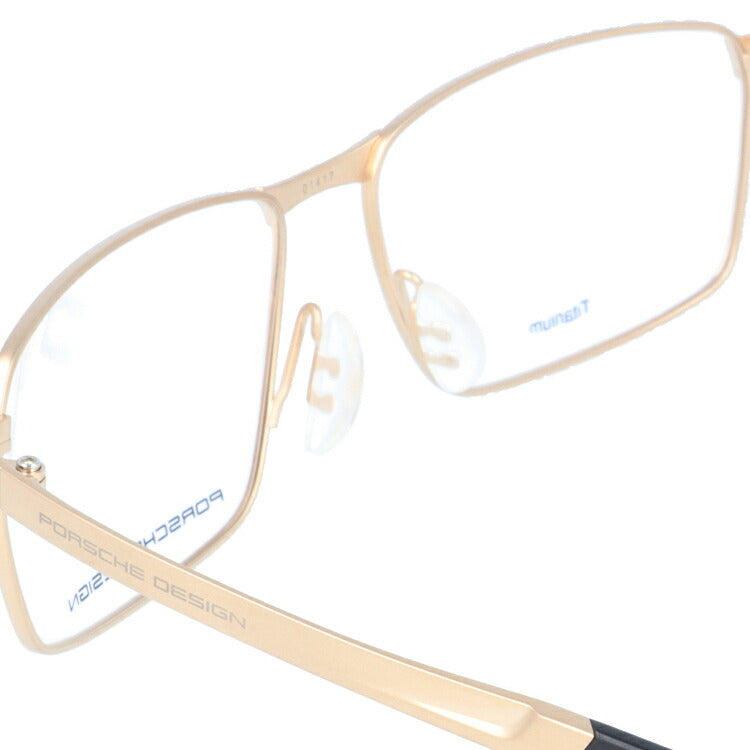 【国内正規品】ポルシェデザイン メガネフレーム 伊達メガネ PORSCHE DESIGN P8337 C 56サイズ スクエア ユニセックス メンズ レディース 日本製 ラッピング無料