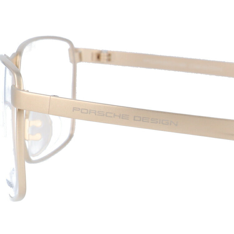 【国内正規品】ポルシェデザイン メガネフレーム 伊達メガネ PORSCHE DESIGN P8337 C 56サイズ スクエア ユニセックス メンズ レディース 日本製 ラッピング無料