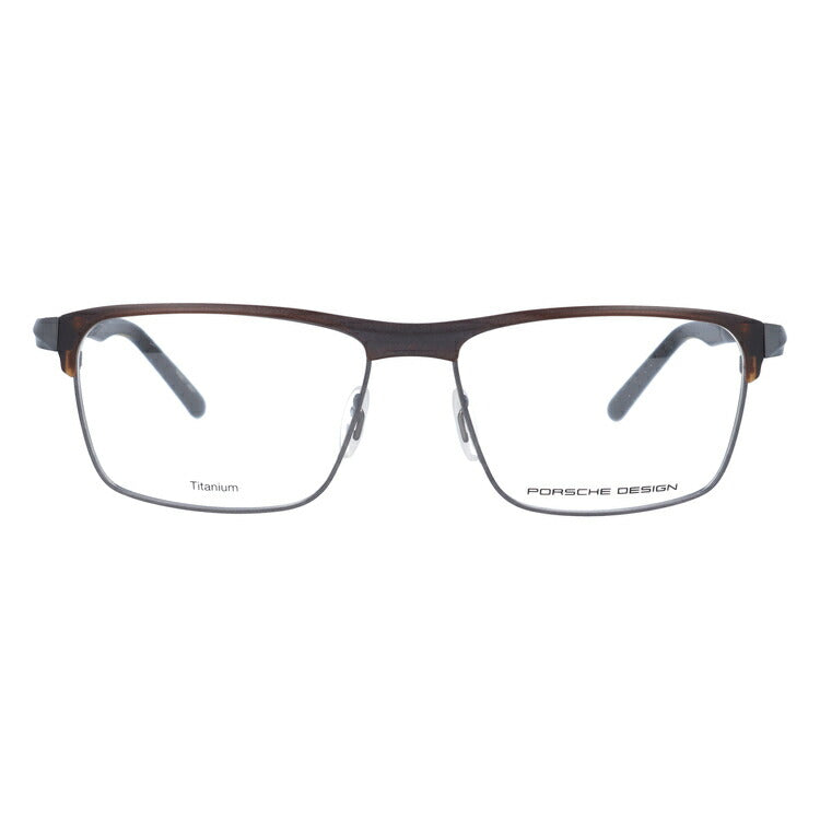 【国内正規品】ポルシェデザイン メガネフレーム 伊達メガネ PORSCHE DESIGN P8343 D 57サイズ ブロー ユニセックス メンズ レディース 日本製 ラッピング無料