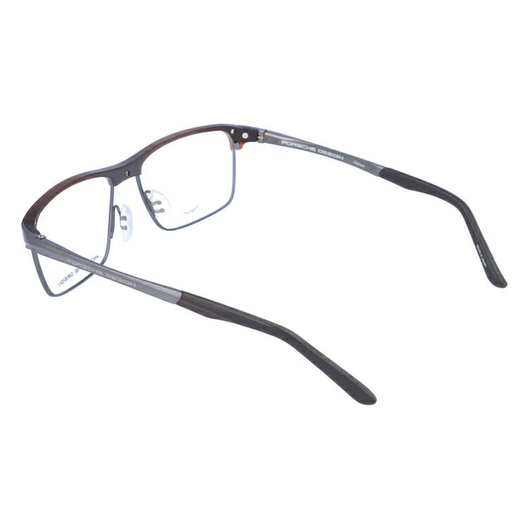 【国内正規品】ポルシェデザイン メガネフレーム 伊達メガネ PORSCHE DESIGN P8343 D 57サイズ ブロー ユニセックス メンズ レディース 日本製 ラッピング無料