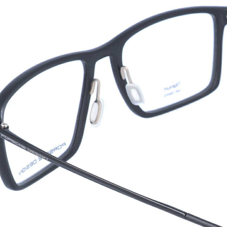 【国内正規品】ポルシェデザイン メガネフレーム 伊達メガネ PORSCHE DESIGN P8363 A 54サイズ スクエア ユニセックス メンズ レディース 日本製 ラッピング無料