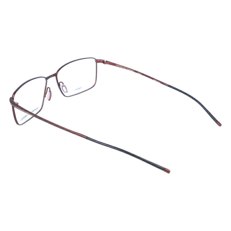 【国内正規品】ポルシェデザイン メガネフレーム 伊達メガネ PORSCHE DESIGN P8364 D 55サイズ スクエア ユニセックス メンズ レディース 日本製 ラッピング無料