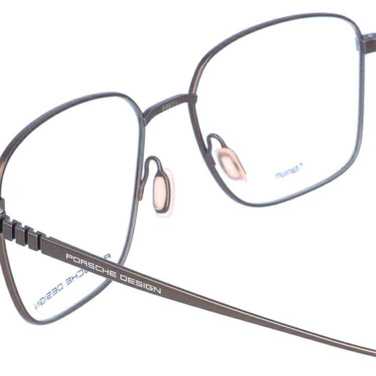 【国内正規品】ポルシェデザイン メガネフレーム 伊達メガネ PORSCHE DESIGN P8372 D 54サイズ スクエア ユニセックス メンズ レディース 日本製 ラッピング無料