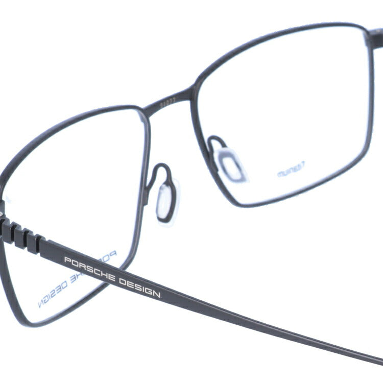 【国内正規品】ポルシェデザイン メガネフレーム 伊達メガネ PORSCHE DESIGN P8373 A 56サイズ スクエア ユニセックス メンズ レディース 日本製 ラッピング無料