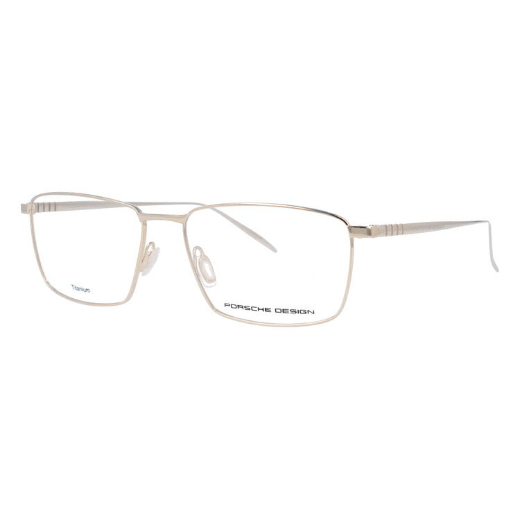 【国内正規品】ポルシェデザイン メガネフレーム 伊達メガネ PORSCHE DESIGN P8373 B 56サイズ スクエア ユニセックス メンズ レディース 日本製 ラッピング無料