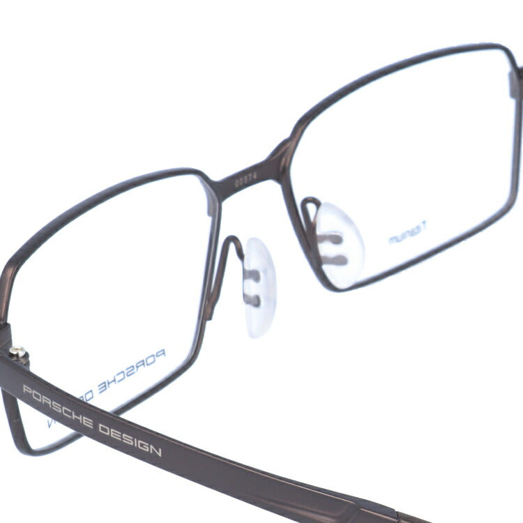 【国内正規品】ポルシェデザイン メガネフレーム 伊達メガネ PORSCHE DESIGN P8724 B 54サイズ スクエア ユニセックス メンズ レディース 日本製 ラッピング無料