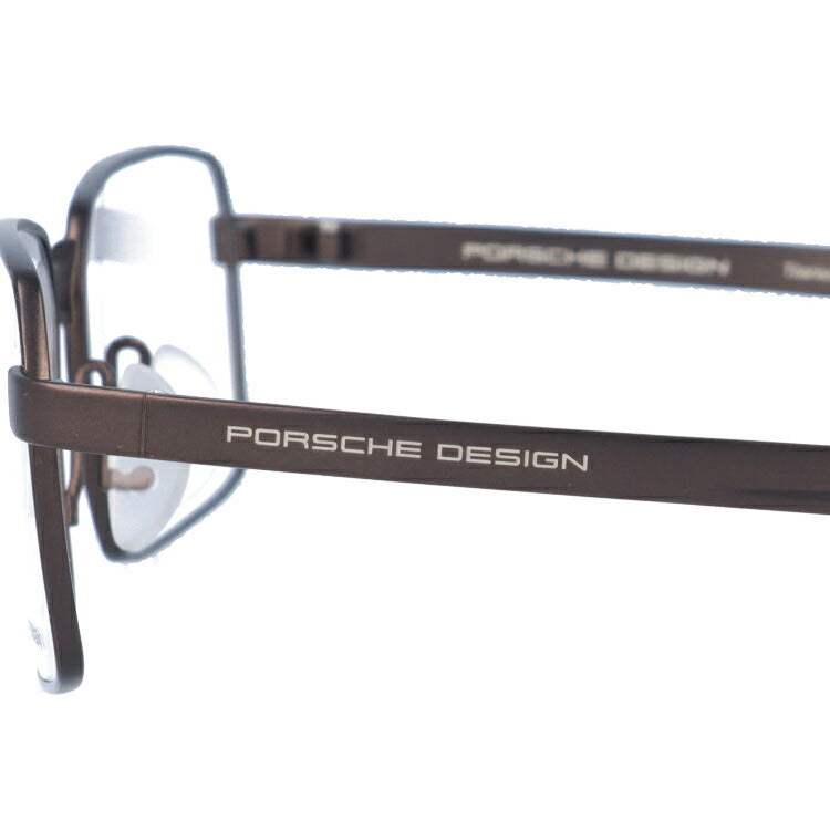 【国内正規品】ポルシェデザイン メガネフレーム 伊達メガネ PORSCHE DESIGN P8724 B 56サイズ スクエア ユニセックス メンズ レディース 日本製 ラッピング無料