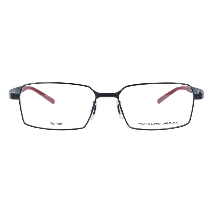 【国内正規品】ポルシェデザイン メガネフレーム 伊達メガネ PORSCHE DESIGN P8724 D 56サイズ スクエア ユニセックス メンズ レディース 日本製 ラッピング無料
