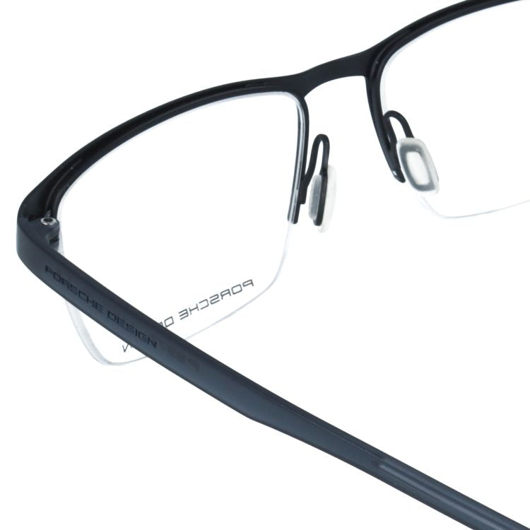 【国内正規品】ポルシェデザイン メガネフレーム 伊達メガネ PORSCHE DESIGN P8377 A 54サイズ スクエア型 ユニセックス メンズ レディース