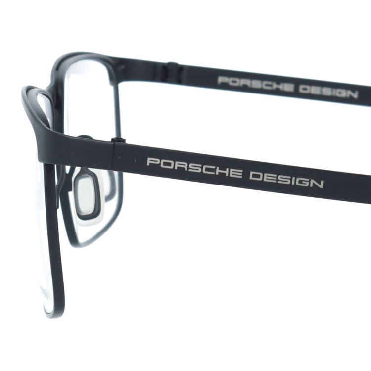 【国内正規品】ポルシェデザイン メガネフレーム 伊達メガネ PORSCHE DESIGN P8378 A 55サイズ スクエア型 ユニセックス メンズ レディース