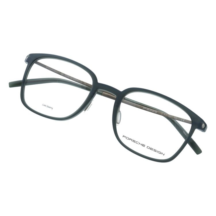 【国内正規品】ポルシェデザイン メガネフレーム 伊達メガネ PORSCHE DESIGN P8385 D 51サイズ ウェリントン型 ユニセックス メンズ レディース