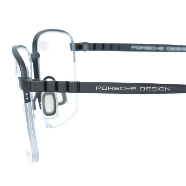 【国内正規品】ポルシェデザイン メガネフレーム 伊達メガネ PORSCHE DESIGN P8396 A 58サイズ スクエア型 ユニセックス メンズ レディース