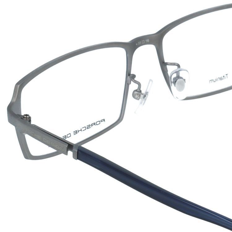 【国内正規品】ポルシェデザイン メガネフレーム 伊達メガネ PORSCHE DESIGN P8741 A 55サイズ スクエア型 ベヨネッタ ユニセックス メンズ レディース